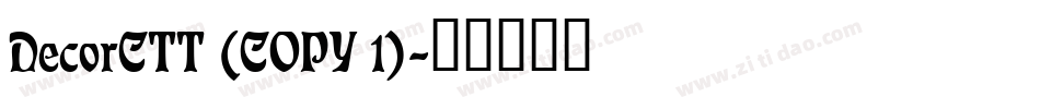 DecorCTT (COPY 1)字体转换